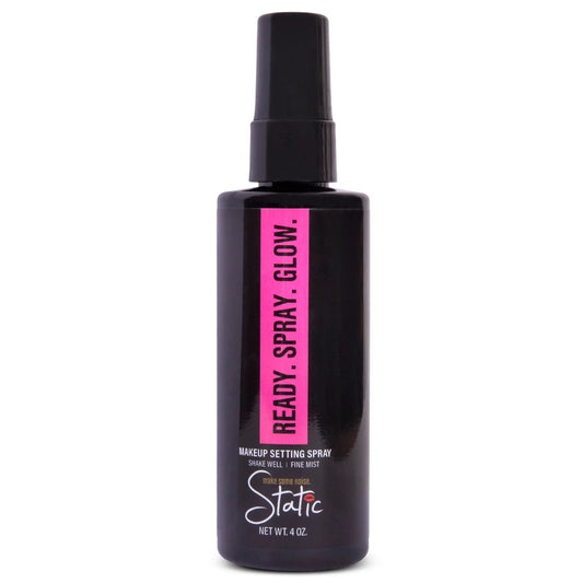 Static ready spray GLOW
