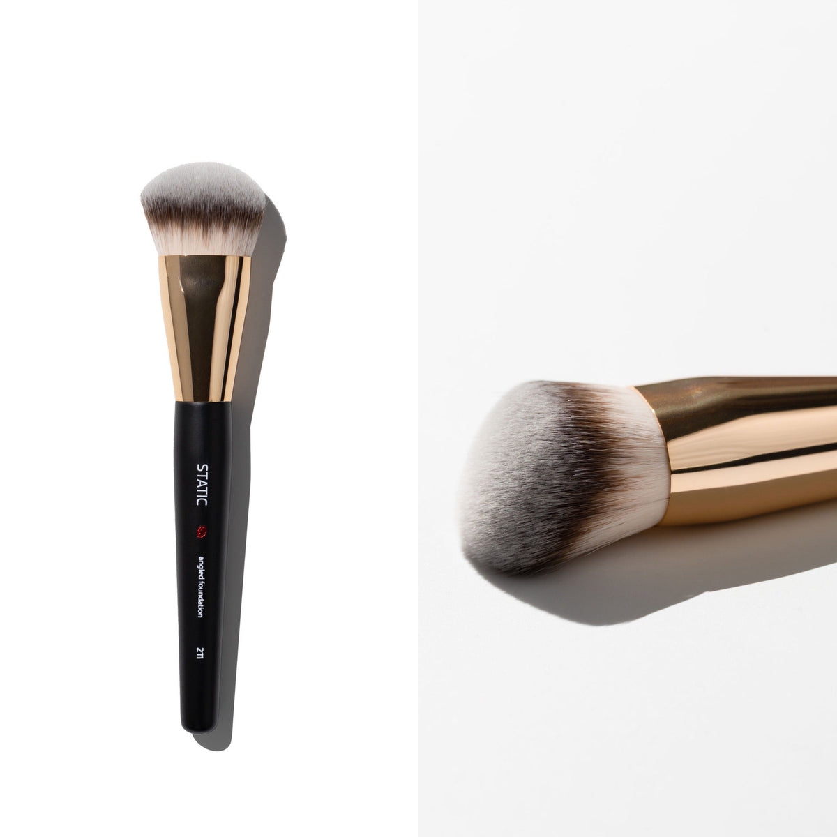 STATIC Brush 211 Angled Foundation Brush